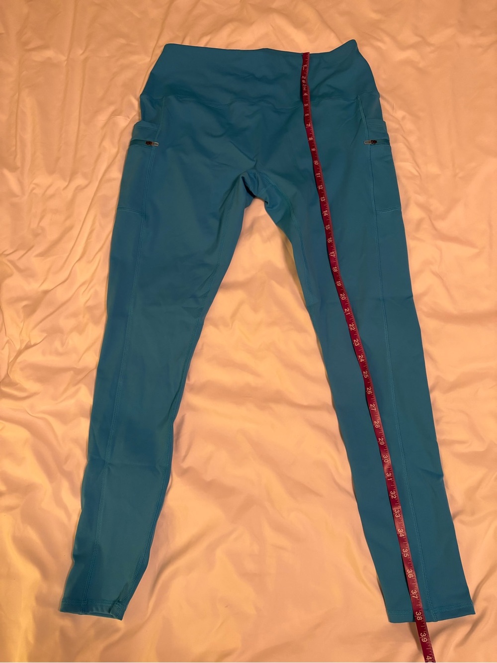 Kids Turquoise Active Leggings